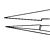 Jeweler Type Forceps Extra Fine Tying Platform Narrower - E1947 T5